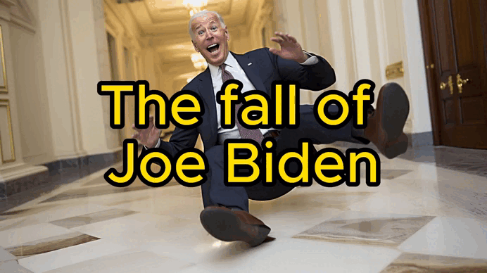 The fall of Joe Biden image